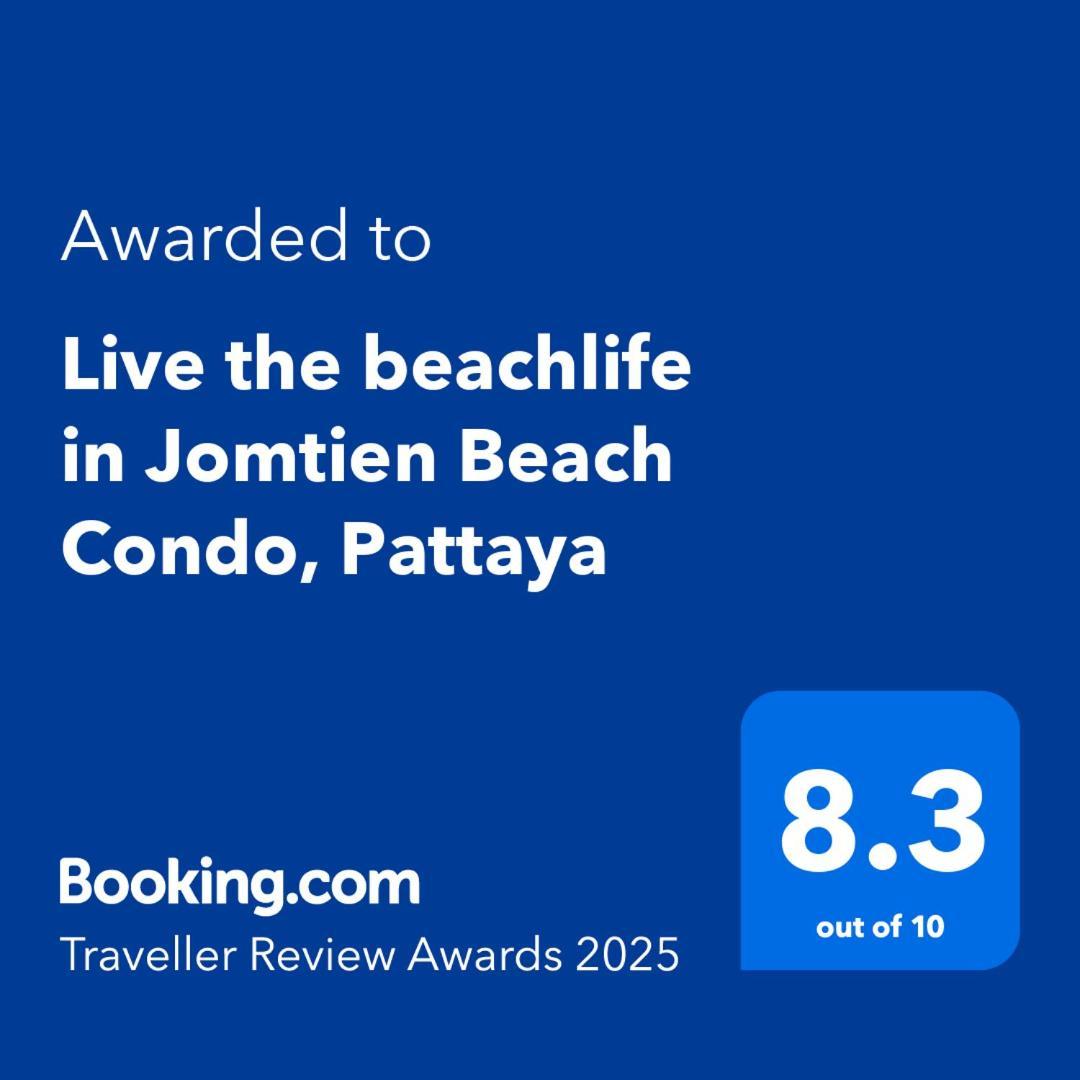 Live The Beachlife In Jomtien Beach Condo, Pattaya 外观 照片